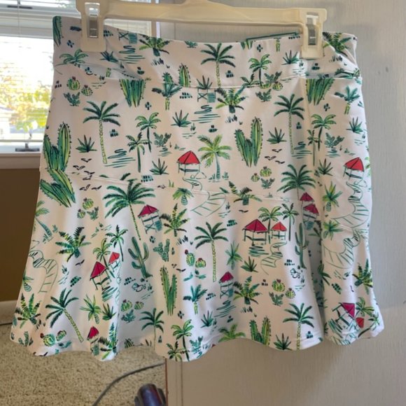 Lillie Green Golf Skort - Picture 1 of 4